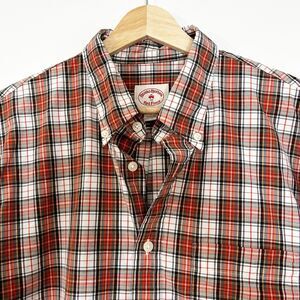 Brooks Brothers Regent Shirt in Red Plaid, Men's Size L, Office, Outdoor, Travel